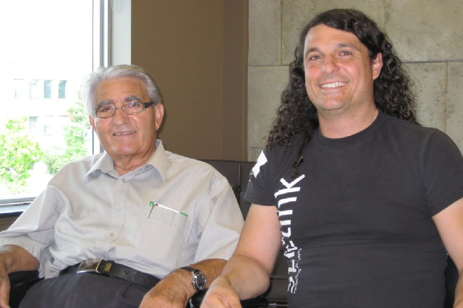 father and son