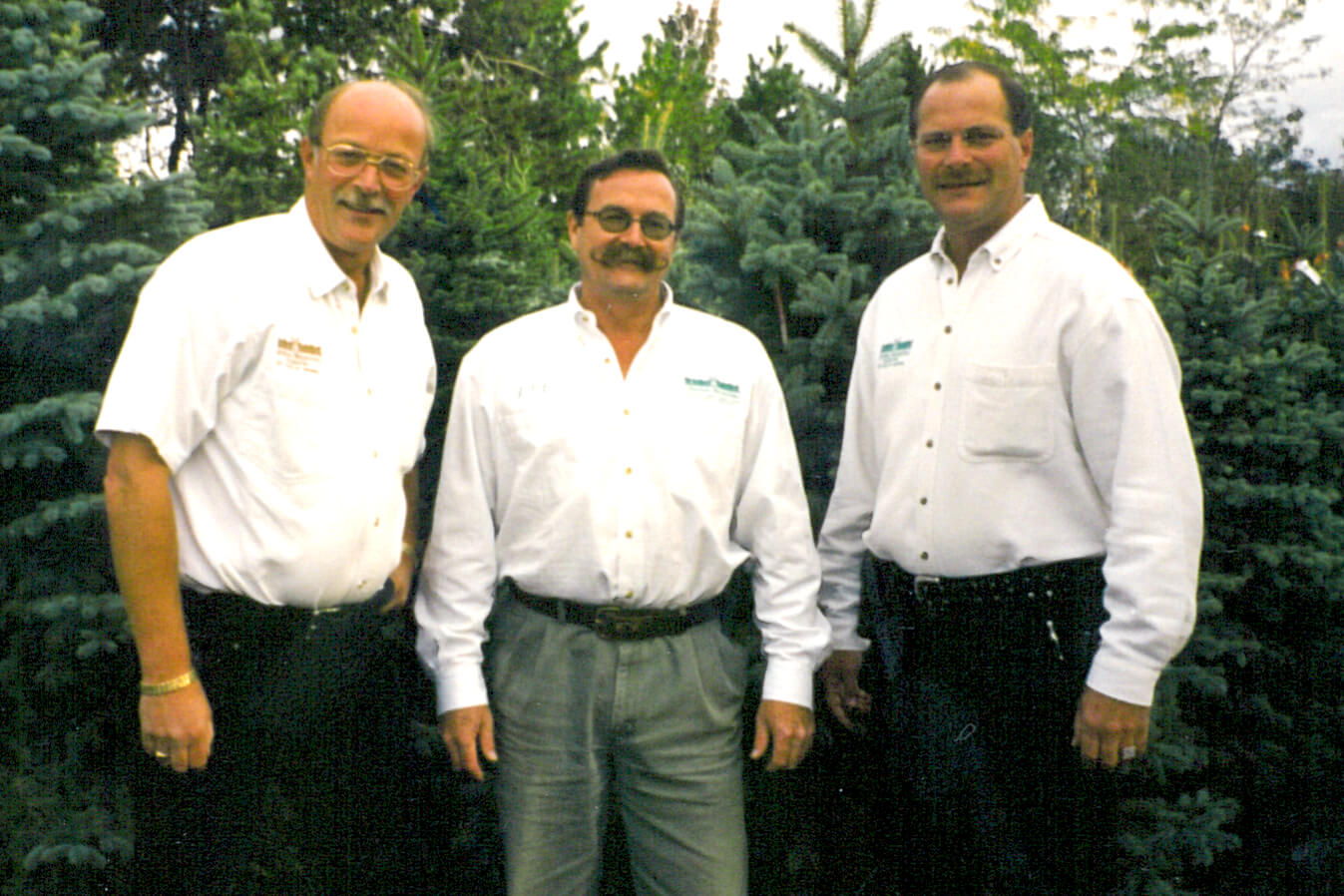 three men