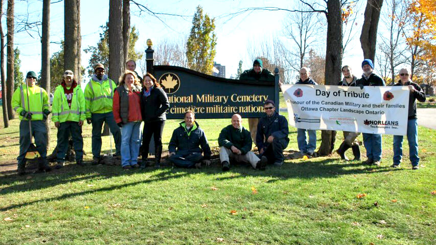 group of volunteers