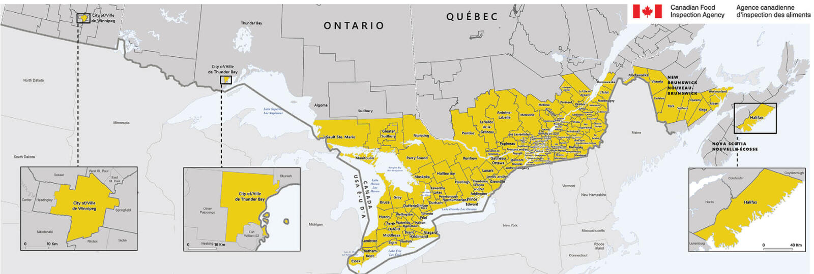 emerald ash borer map