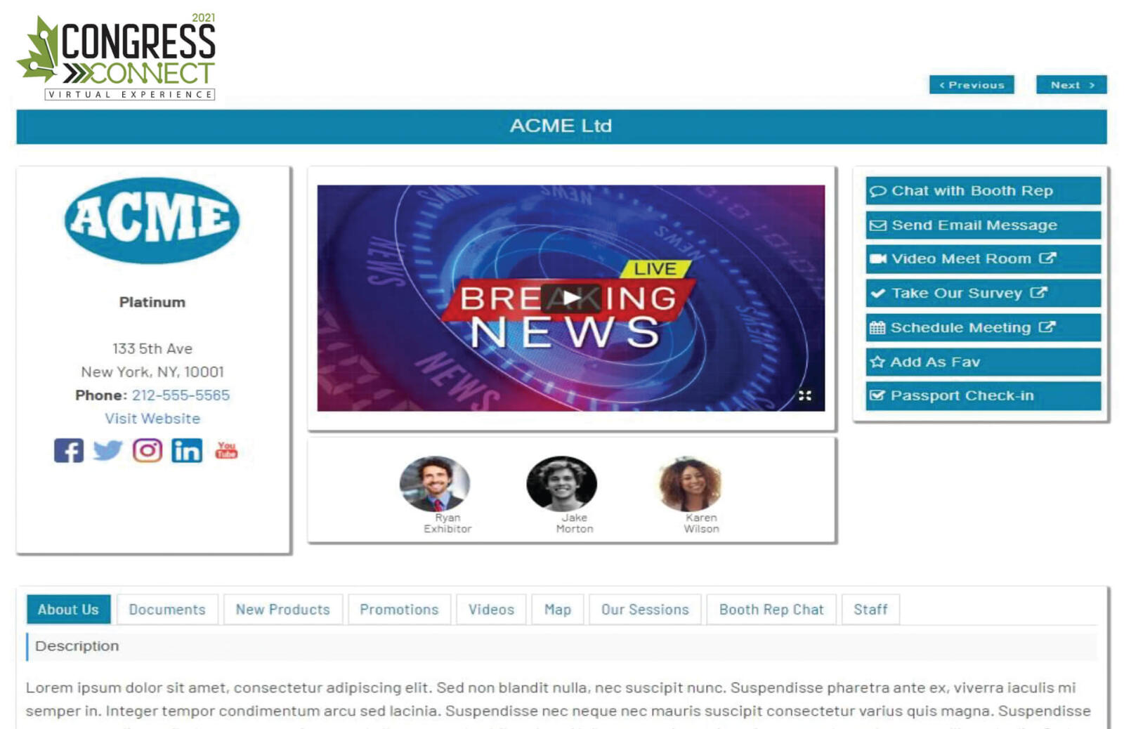 sample web page