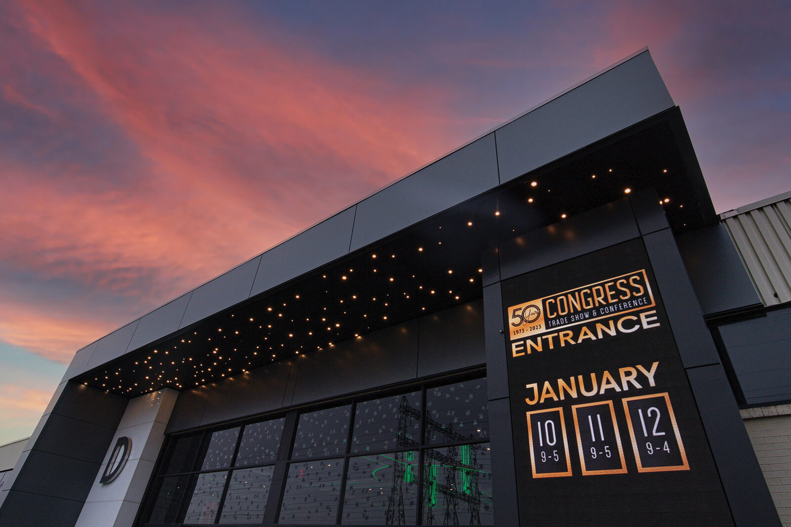 entrance to the Toronto Congress Centre