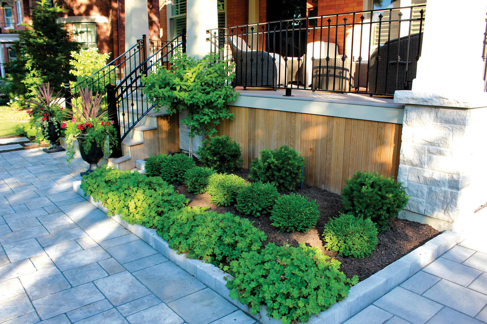outdoor deck