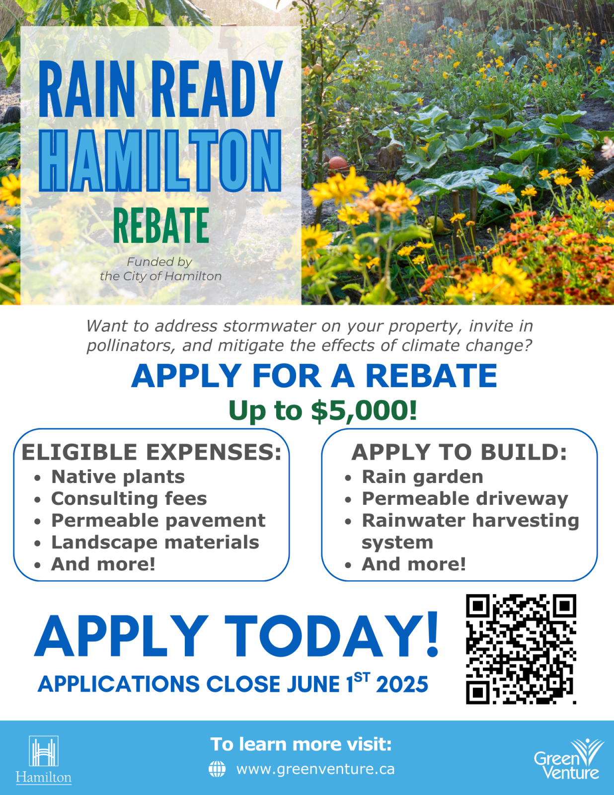 Rain Ready Rebate flyer
