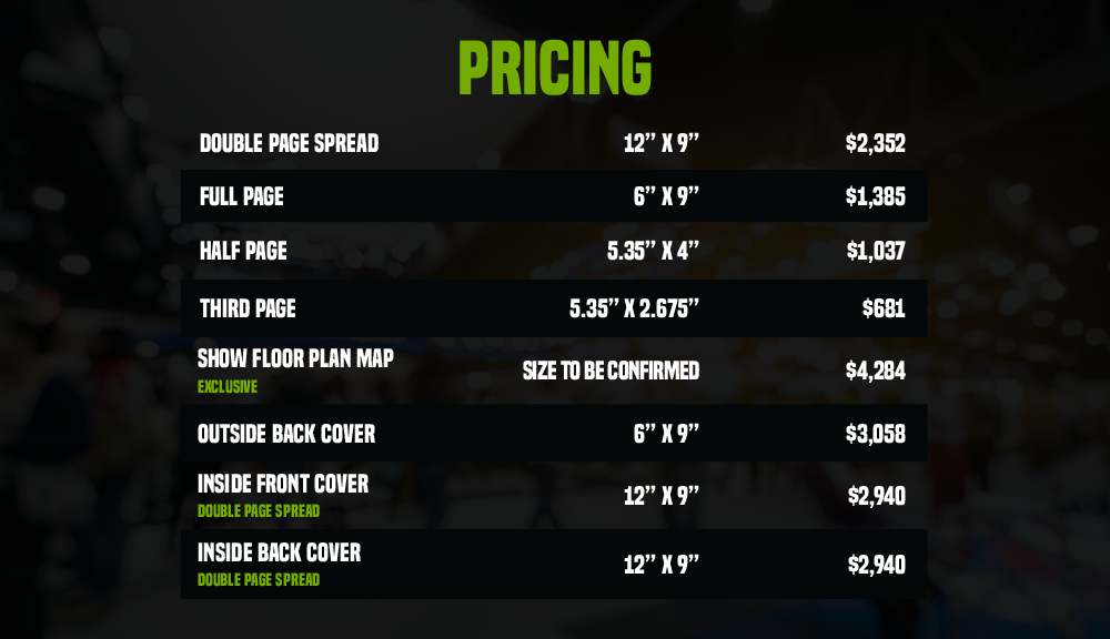 pricing