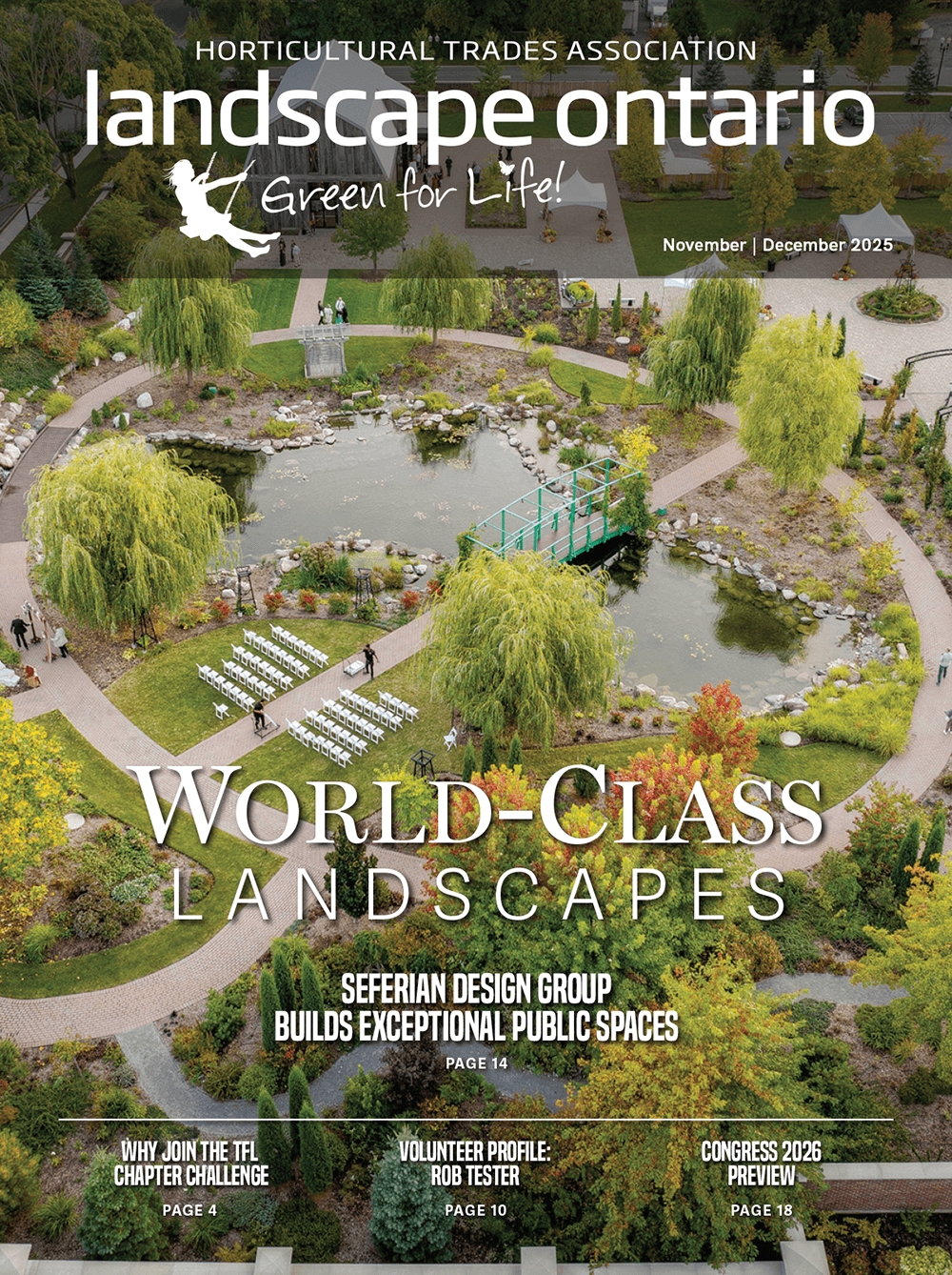 Cover of Landscape Ontario magazine