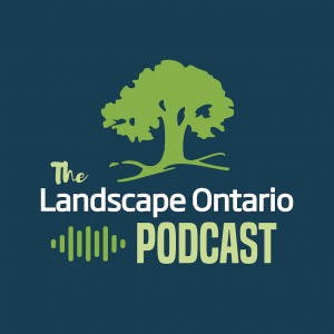 Logo for the Landscape Ontario podcast